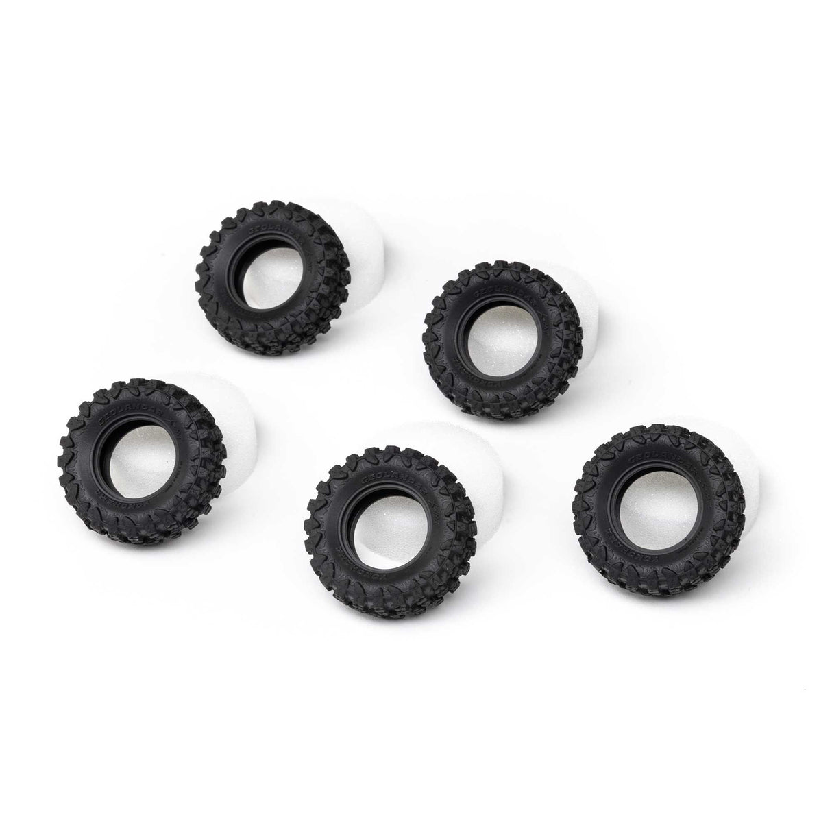 AXIAL Tires & Foam (5) Geolandar XMT: SCX30
