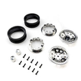 AXIAL 1.9 Raceline Daytona Beadlock Wheels Chrome (2) Z-AXI-3878