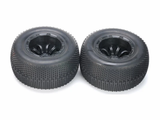 DHK RAZ-R BL RAZ-R - Truggy Tires with foams and wheel (2pcs) Z-DHK8132-001 (Box 117)