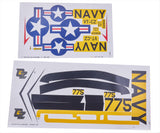 EFLITE Decal Sheet: Carbon-Z T-28