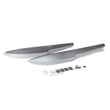 Float Set with Hardware Silver 39.5 Inch