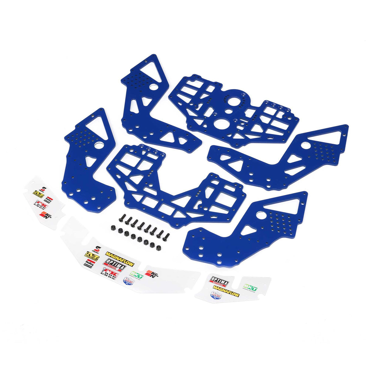 Losi Chassis Plate Set Blue: LMT 2.0 Z-LOS-1827