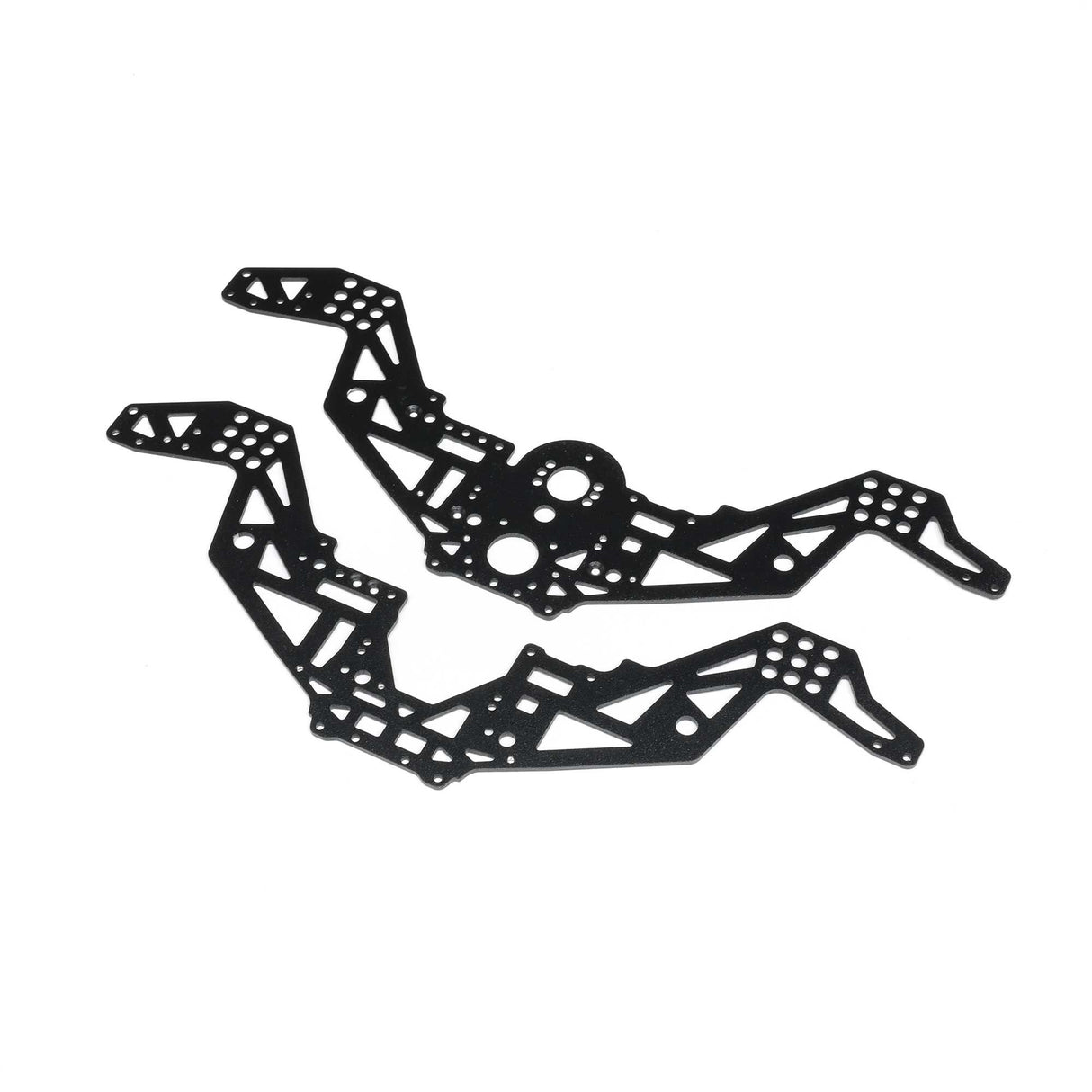 Chassis Plate Set V2 Black: Mini LMT Megalodon