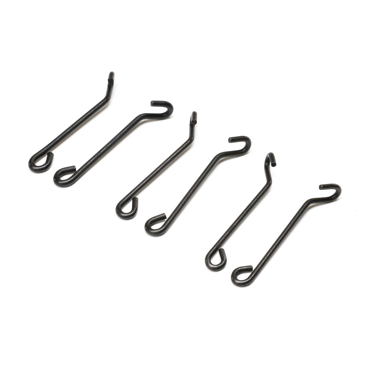 Rubber Lean Bar Wheels & Stops (6): Promoto-SM