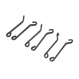 Rubber Lean Bar Wheels & Stops (6): Promoto-SM