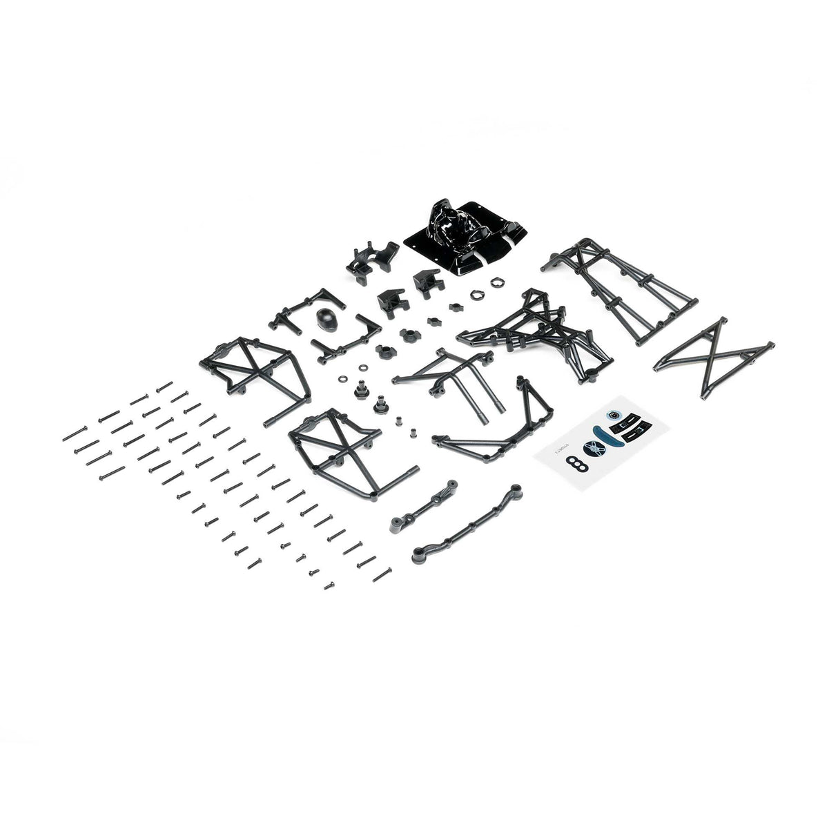 Losi Cage Set Complete Zombie: Mini LMT