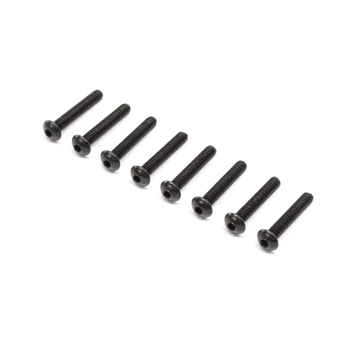 Losi Button Head Screws 2-56 x 1/2 Inch (8)
