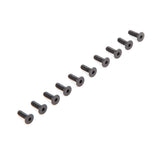 Losi Flat Head Screws M2.5 x 8mm (10)