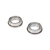 8 x 12 x 3.5mm Ball Bearing Flanged Rubber (2)