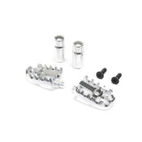 Aluminum Foot Pegs Silver: Promoto-MX