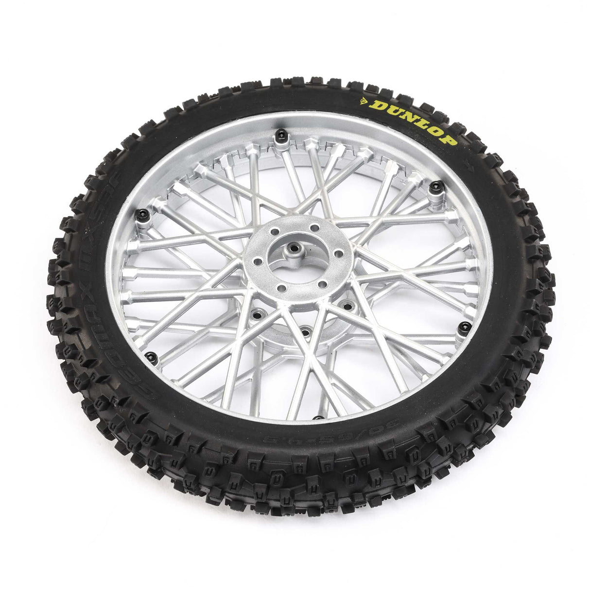 Dunlop MX53 Front Tire Mounted Chrome: Promoto-MX