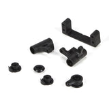 Front Shock Body Set Al Black: Mini 8ightDB