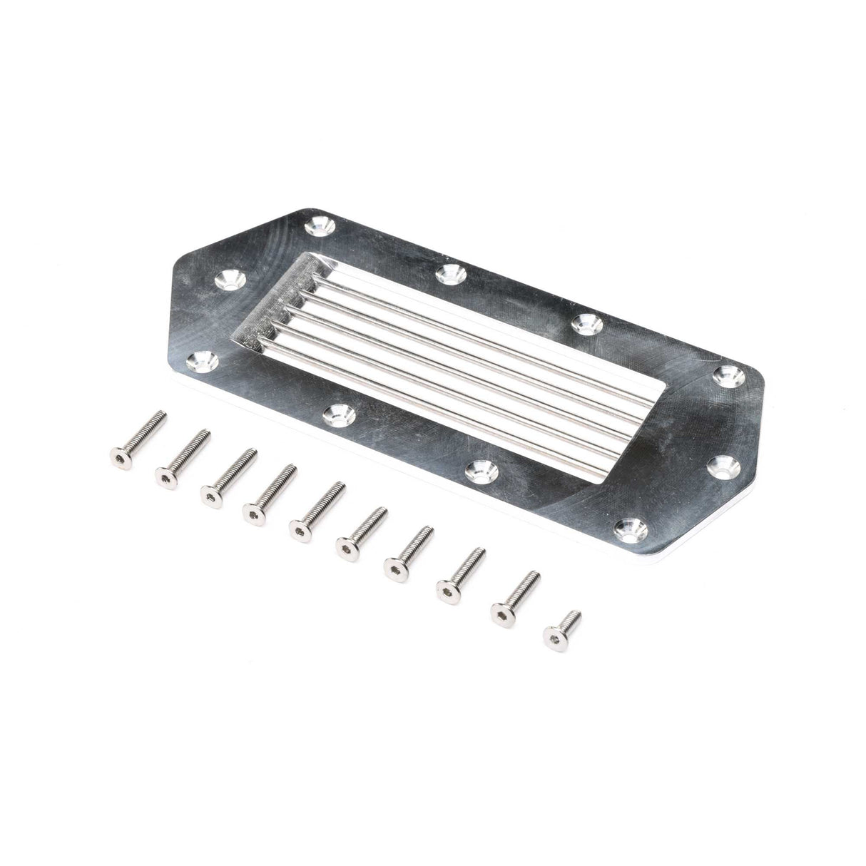 Aluminum Stainless Intake Grate: Jetstream