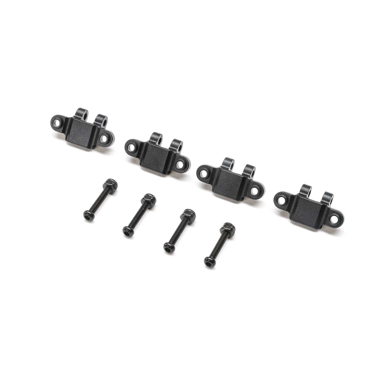 Aluminum Lower Shock Mount Black: Mini LMT (4)