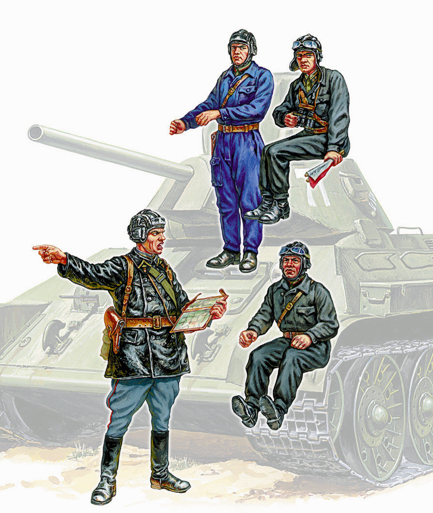ZVEZDA Soviet Tank Crew
