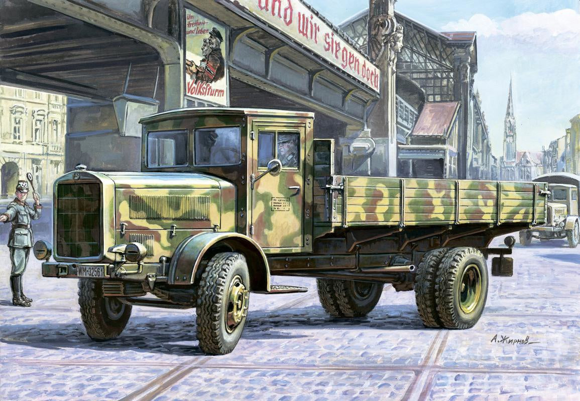 German Heavy Truck L-4500 Einheitsfahrerhaus
