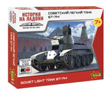 ZVEZDA Soviet WWII Tank BT-7/7a 1/100
