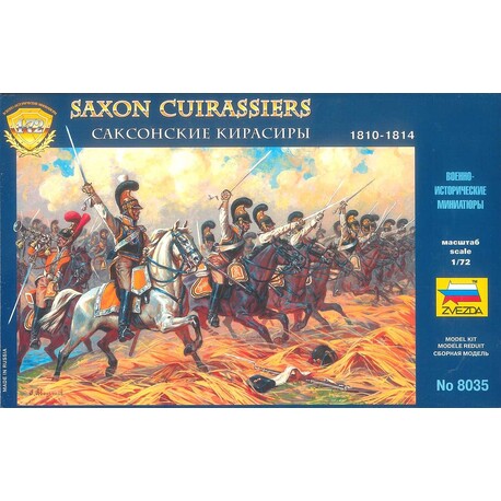 ZVEZDA Saxon Cuirassiers 1810-1814 1/72