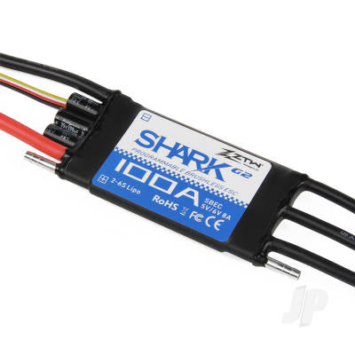 Shark 100A SBEC ESC G2 (2-6 Cells) (Water-cooled) ZTW9100211