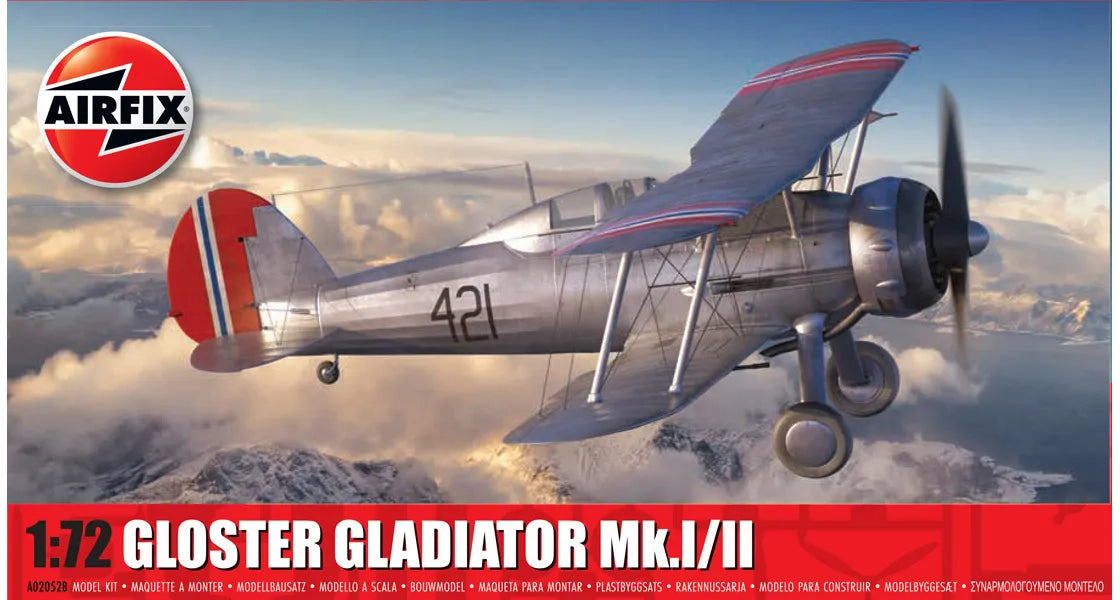 Airfix 02052B Gloster Gladiator Mk.I/II