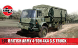 Airfix 1/76 British Army 4-ton 4 x 4 G.S Truck Kit A02326A
