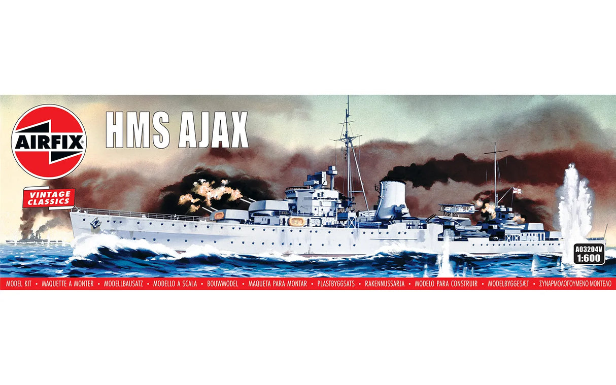 Airfix 1//600 HMS Ajax Kit - A03204V