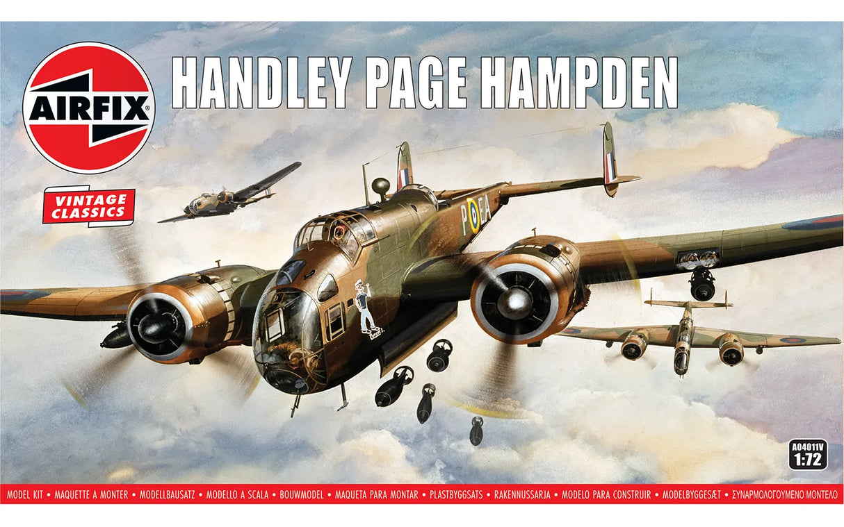 Airfix 1/72 Handley Page Hampden Kit A04011V