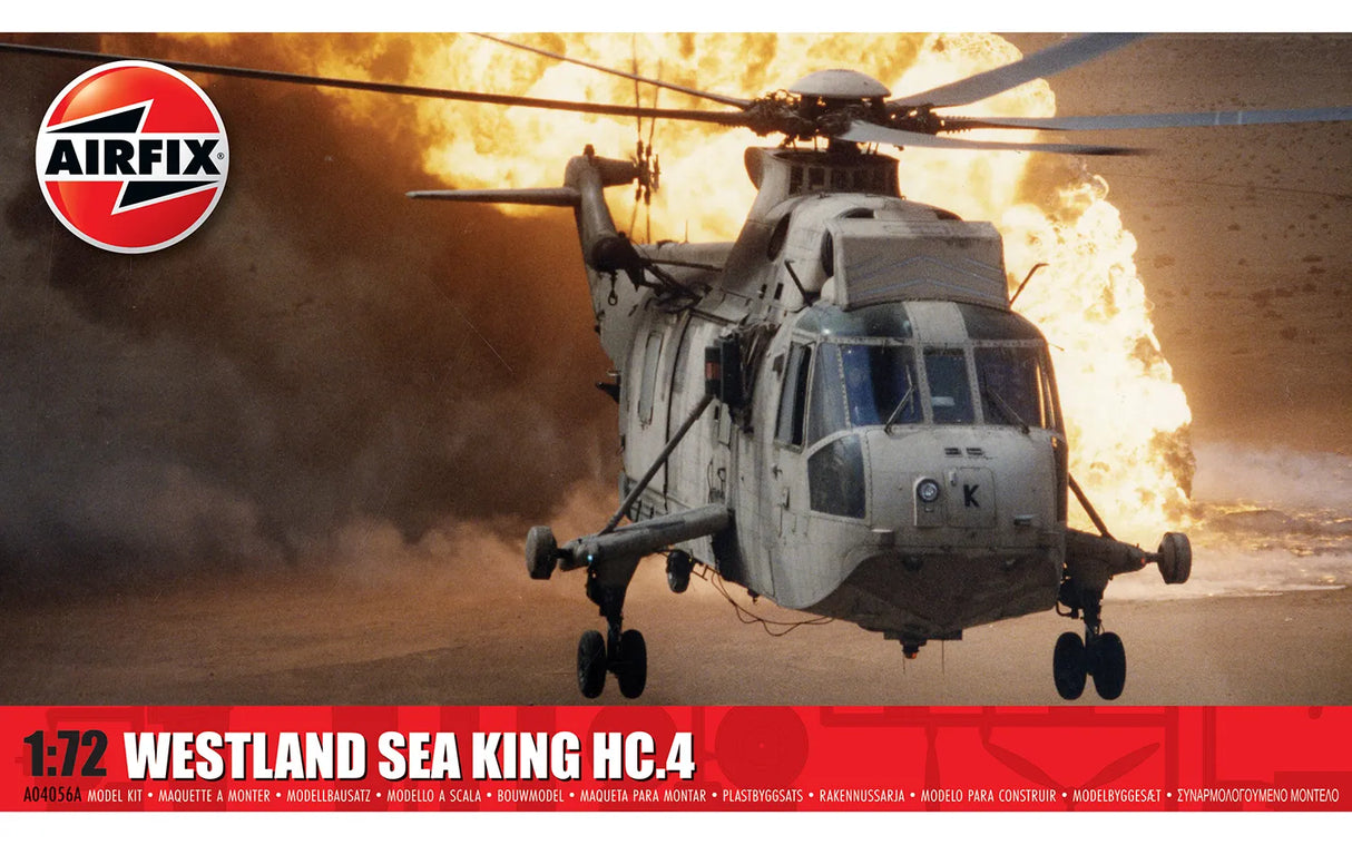 Airfix 1/72 Westland Sea King HC.4 Kit  A04056A