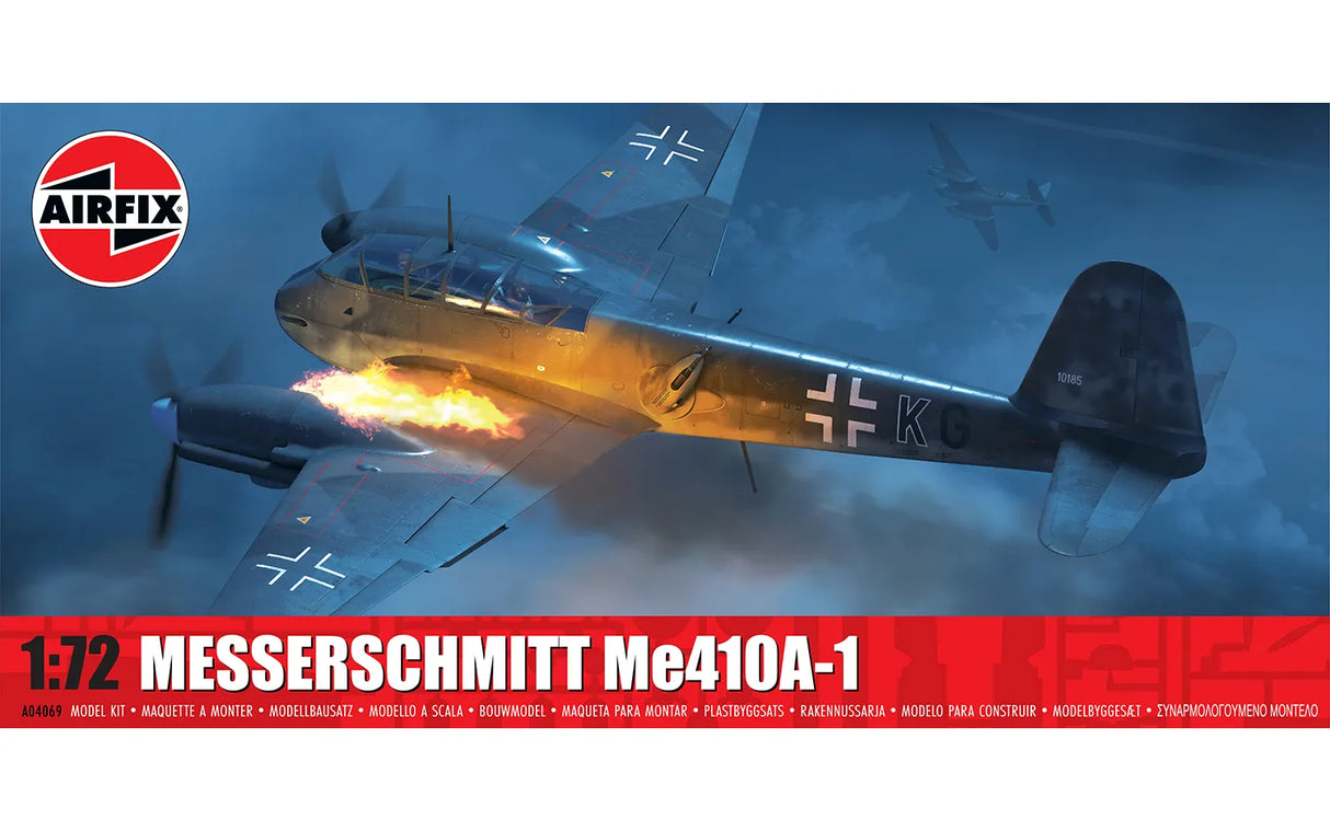 Airfix 1/72 Messerschmitt Me410A-1 kit A04069