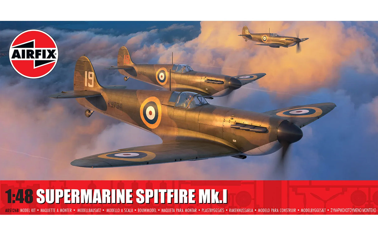 Airfix 1/48 Supermarine Spitfire Mk. 1 Kit A05126B