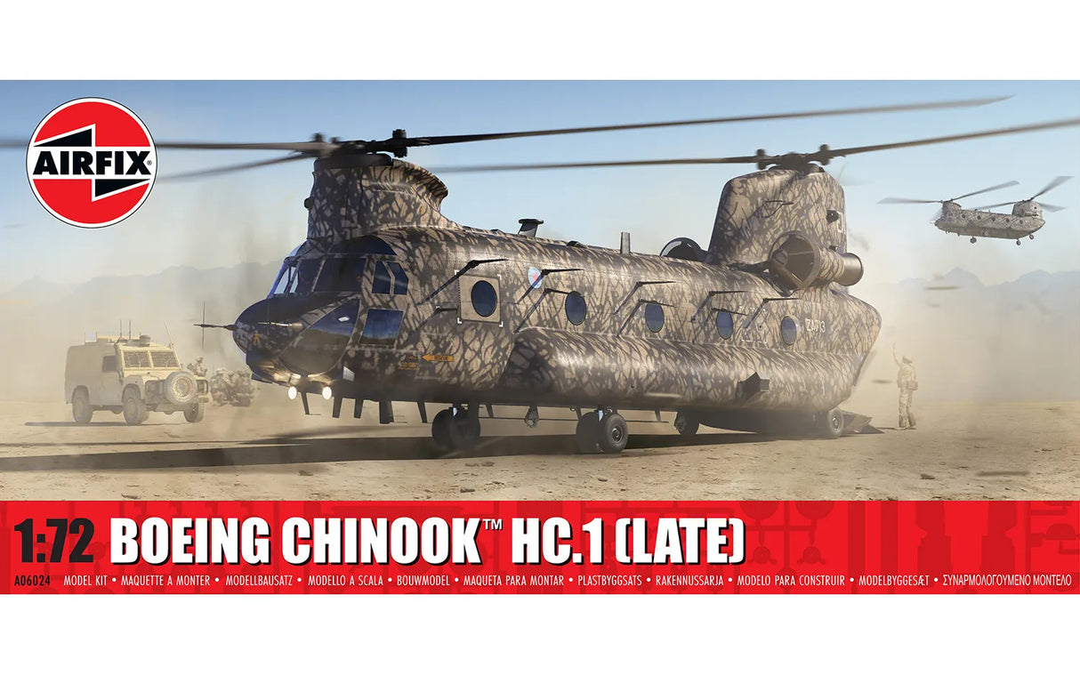 Airfix 1/72 Boeing Chinook HC.1 (late) Kit A06024