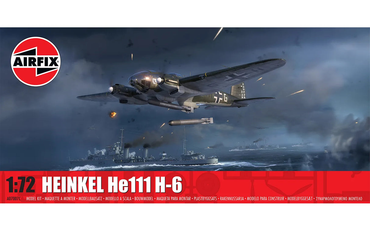 Airfix 1/72 Heinkel He111 H- Kit A-07007C