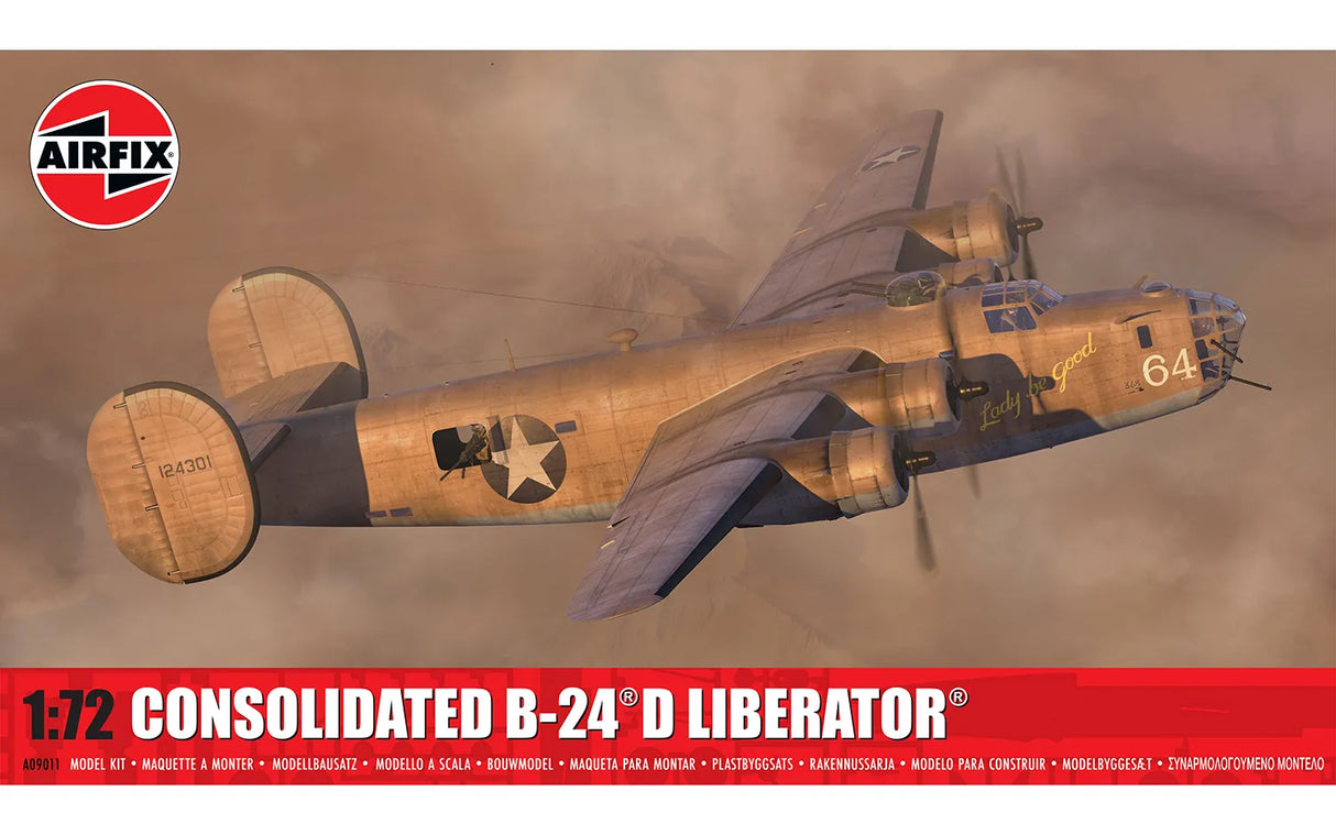 Airfix 1/72 Consolidaed B-24 D Liberator Kit A09011
