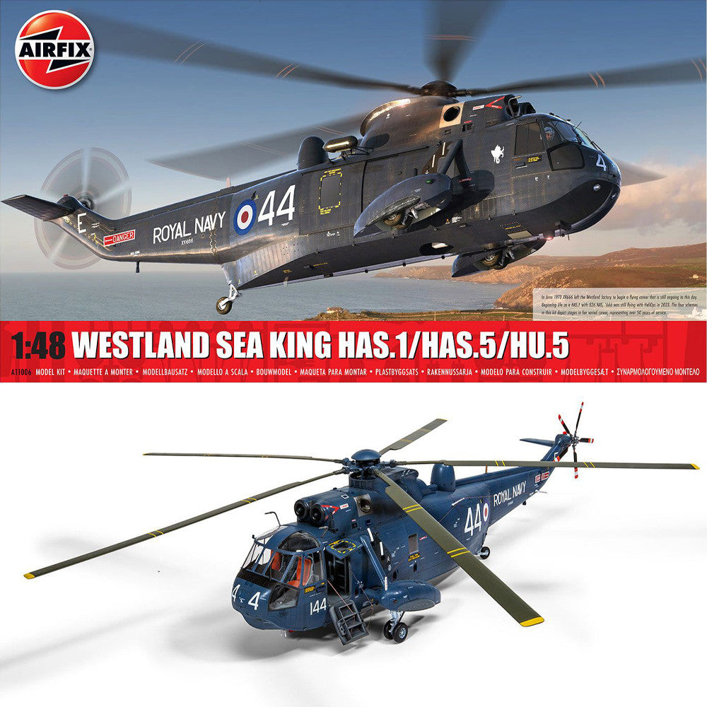 Airfix 1/48 Westland Sea King HAS.1/HAS.5/HU.5 Kit A11006