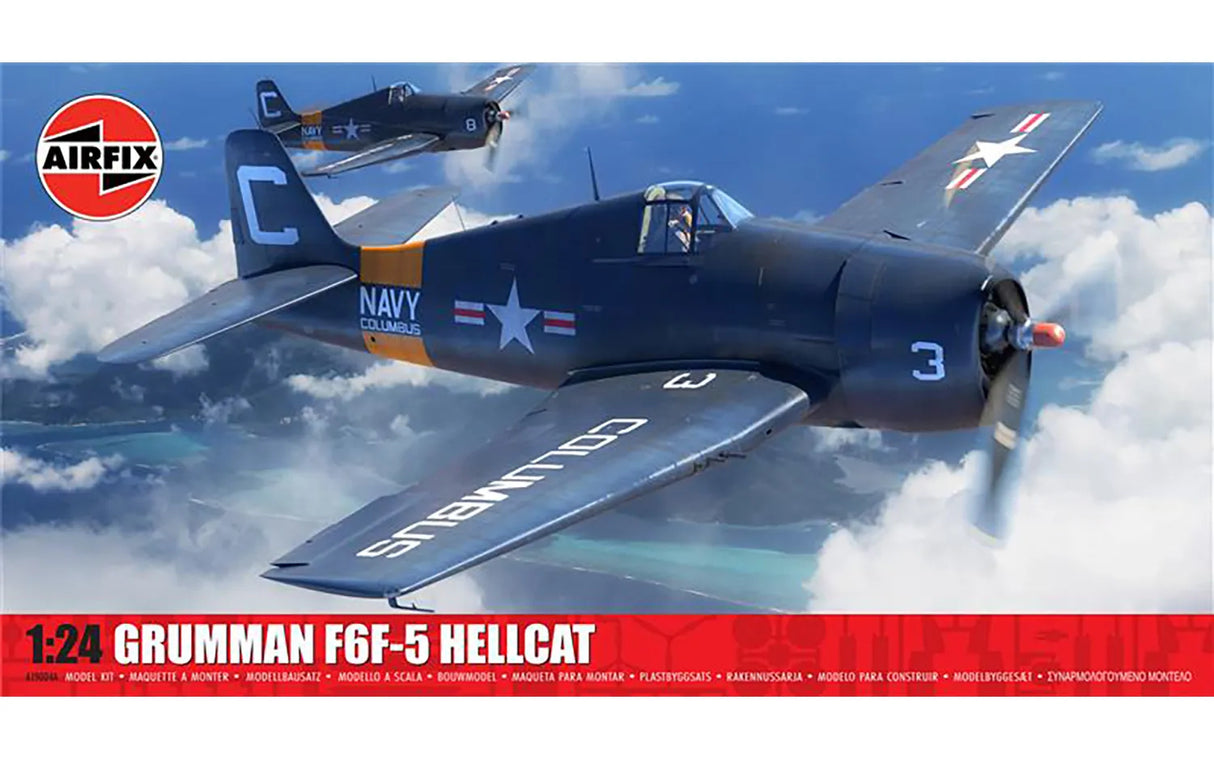 Airfix Grumman F6F-5 Hellcat 1:24 Scale