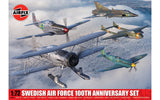 Airfix 1:72 Swedish Air Force 100th Anniversary Set A40004