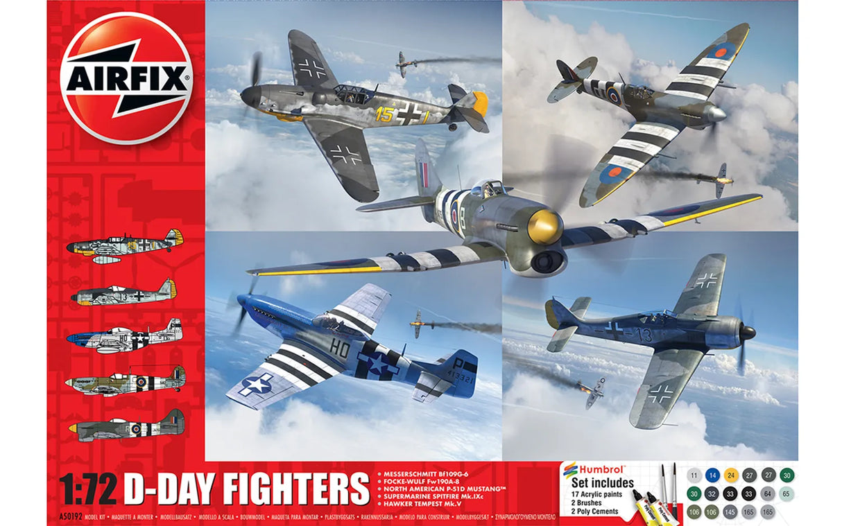 Airfix A50192 D-Day Fighters Gift Set