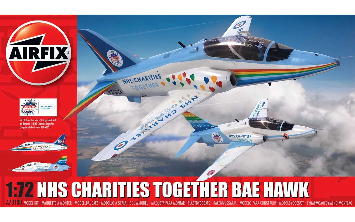 Airfix 1/72 NHS Charities Together BAE Hawk Kit A73100