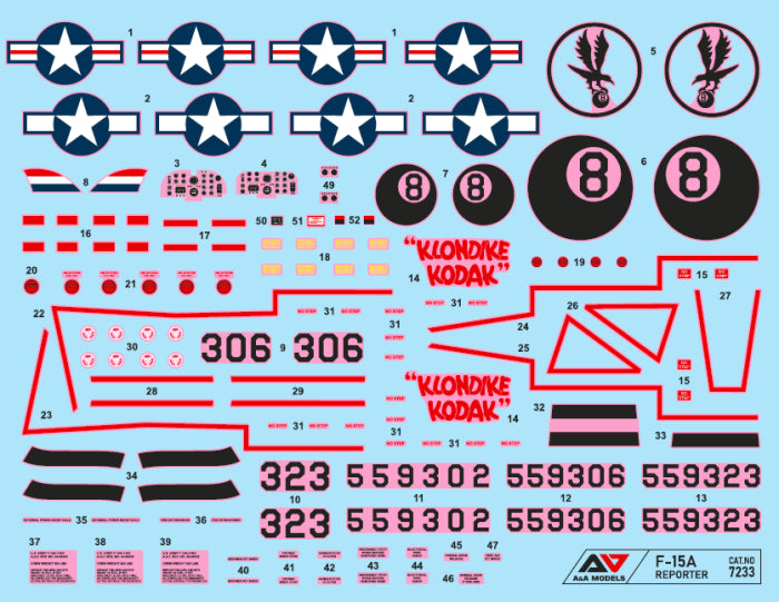 A&A Models 1/72 Northrop F-15 Reporter Kit AA7233