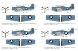 Academy 1/48 Grumman USN F4F-4 Wildcat (Battle of Midway) kit 12355