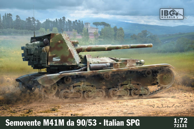 IBG 1/72 Semovente M41M a 90/53 - Italian SPG Kit 72131