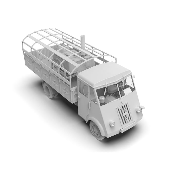 ICM 1/35 WWII German Mobile Field Kitchen LKW AHN Gulaschkanone 35415