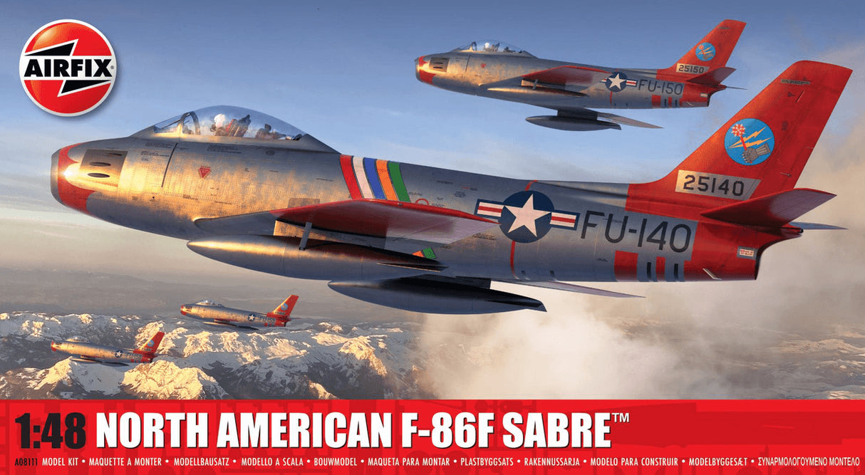 Airfix 1/48 North American F-86F Sabre Model Kit A08111