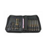 Toolset 1/10 OffRoad 12pcs + Bag Blk Golden
