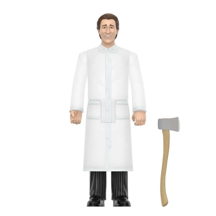 Super7 Licensed Collectables - America Psycho ReAction Wave 1 - Patrick Bateman (Raincoat)
