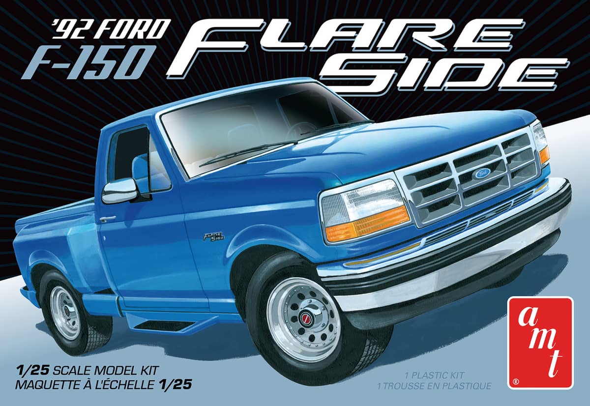 AMT 1/25 1992 Ford F-150 Flareside Kit AMT1451 – Sussex Model Centre