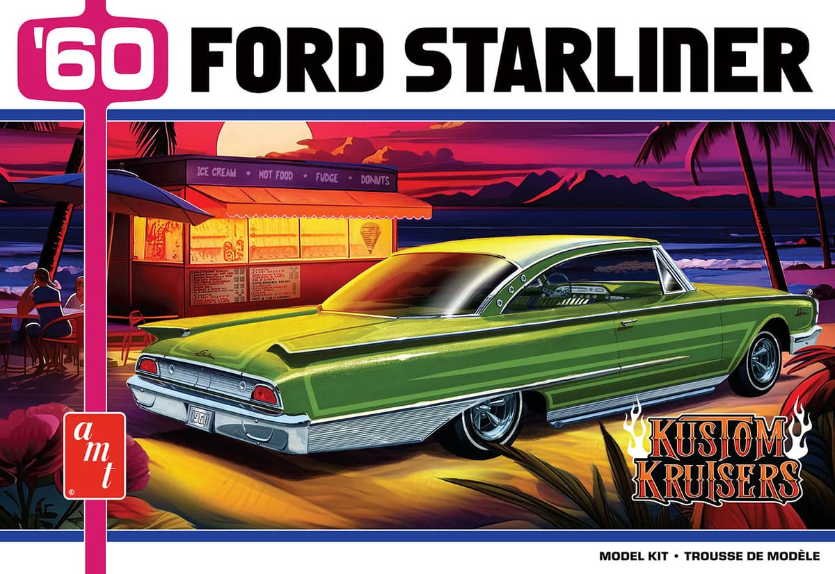 AMT 1/25 1960 Ford Starliner Custom Kit AMT1472