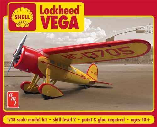 AMT Plastic 1/48 Shell Lockheed Vega Kit AMT950/12
