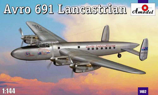 Amodel Avro Lancastrian 691 1:144 Aircraft Model Kit 1462