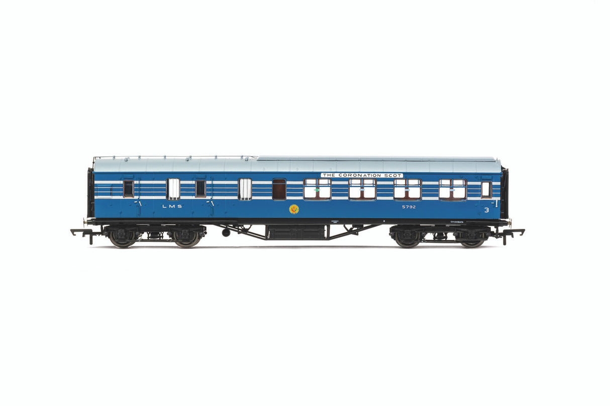 Hornby LMS Stanier D1905 Coronation Scot 57 BTK 5792- Era 3 R40051